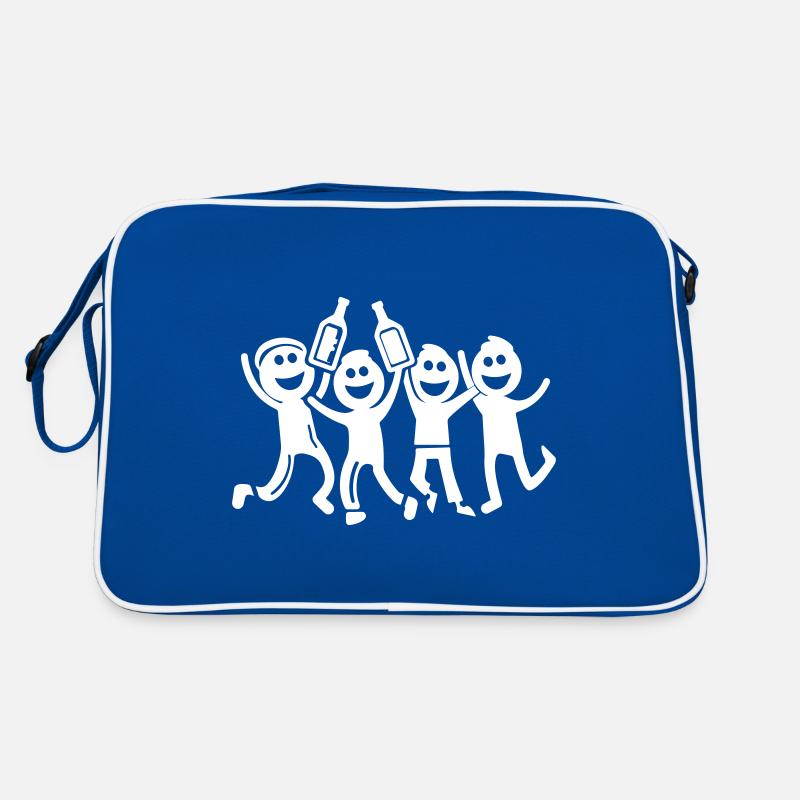 Fête Bachelor Stick Figure Sac Retro