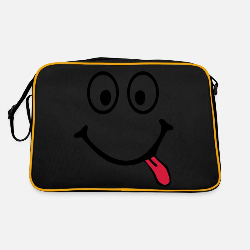 smiley Retro Tasche