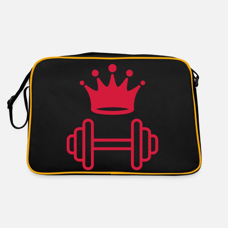 Bodybuilding - Bodybuilder - Sport - Musculation Retro Bag