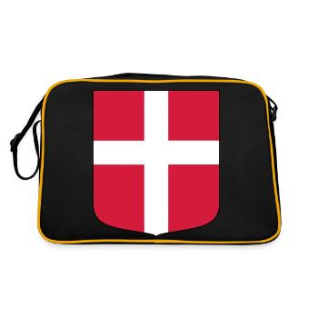 Danemark - Sac Retro - noir/or - Dos