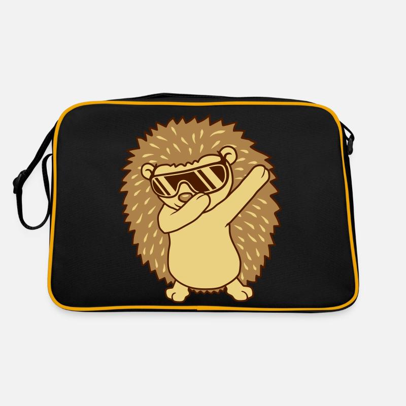 Drôle de danse hérisson Sac Retro