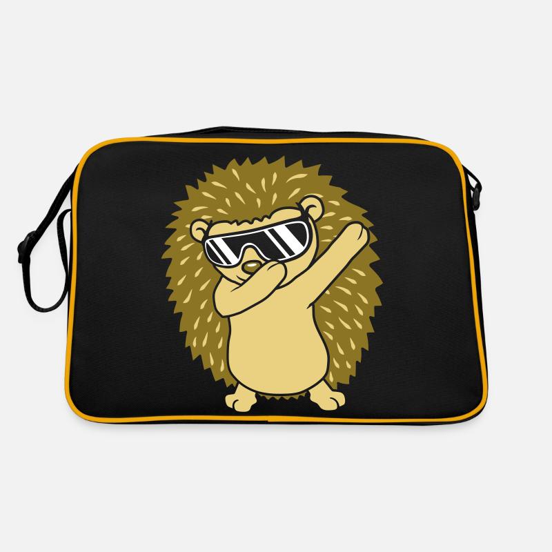 Cool drôle de hérisson dabbing Sac Retro