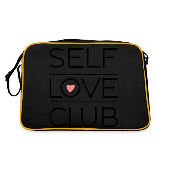 Club d’amour de soi - Sac Retro - noir/or - Dos