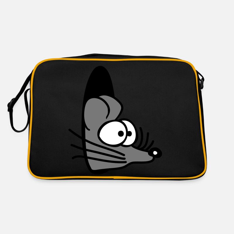 Trou de souris Trou de souris Trou de souris Peeps Mignon Drôle Bande dessinée Sac Retro