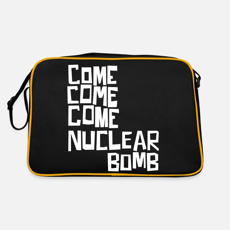 Come come come nuclear bomb Retro Bag