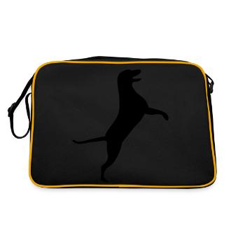 dog - Sac Retro - noir/or - Dos