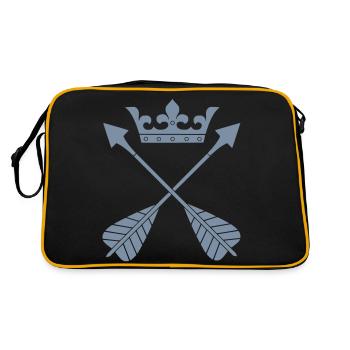 Dalécarlie - Sac Retro - noir/or - Dos