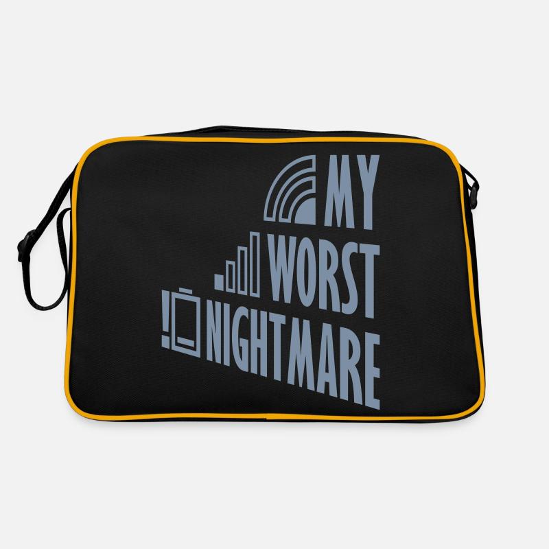 Symboles mon pire cauchemar Sac Retro