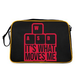 c’est ce qui m’émeut - Sac Retro - noir/or - Dos