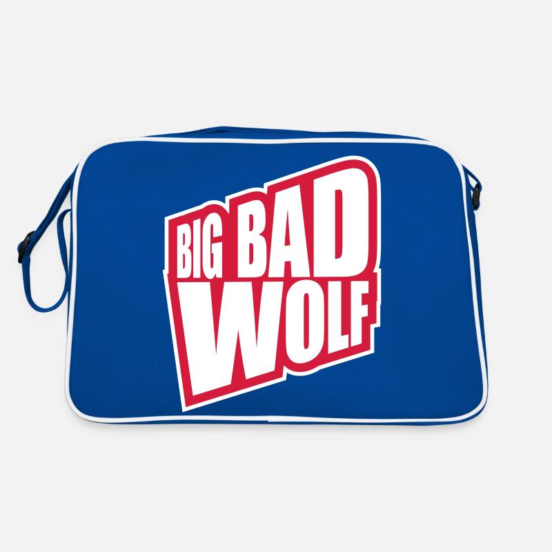 big bad wolf quote Retro Bag