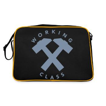 Working Class - Retro Bag - black/gold - Back