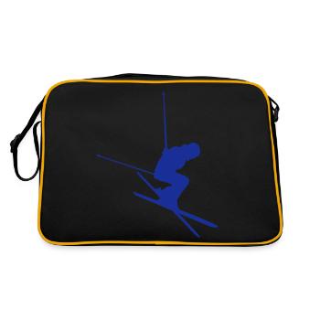 le ski - Sac Retro - noir/or - Dos