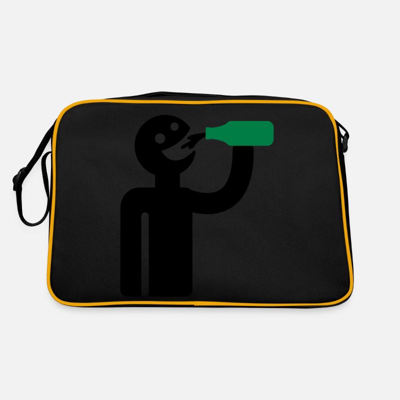 Drunkard - drinkers Retro Bag