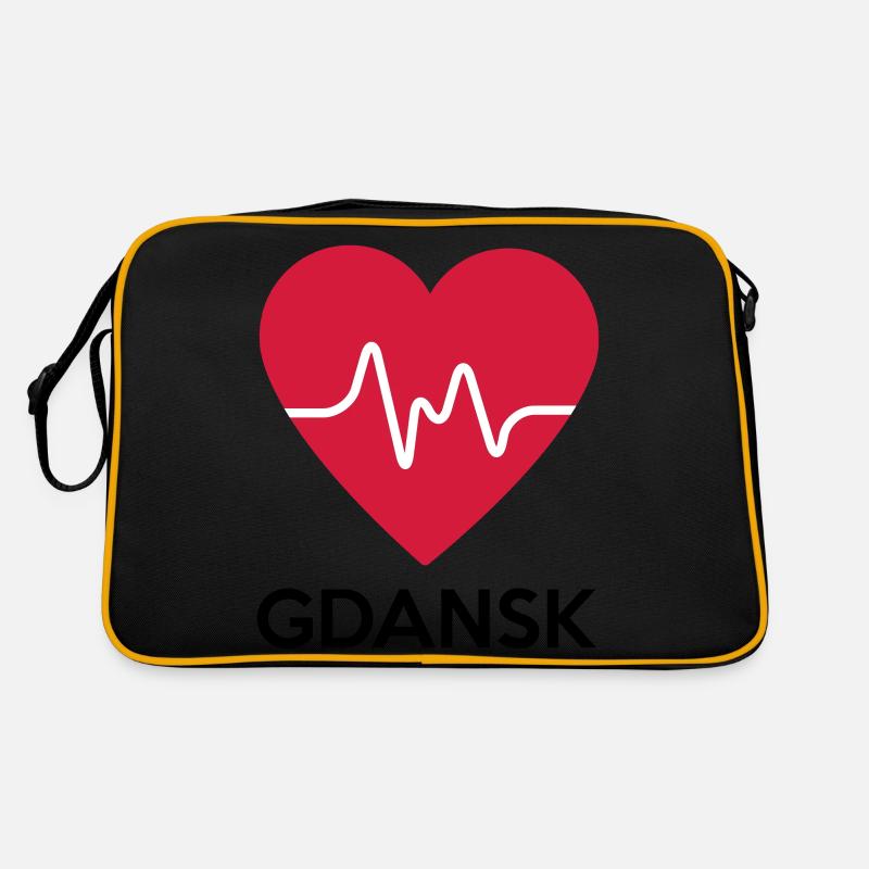 Herz Gdansk Retro Tasche