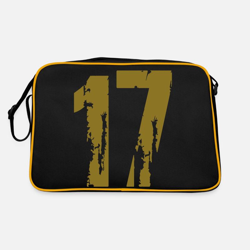 17 - Nummer Retro Tasche