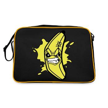 Angry banana - Sac Retro - noir/or - Dos