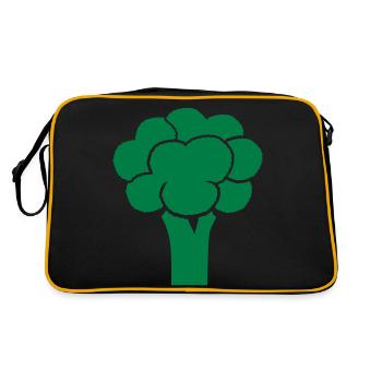 Brocoli - Sac Retro - noir/or - Dos