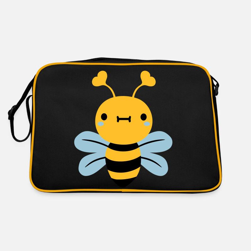 nice little bee hornet wasp Retro Bag