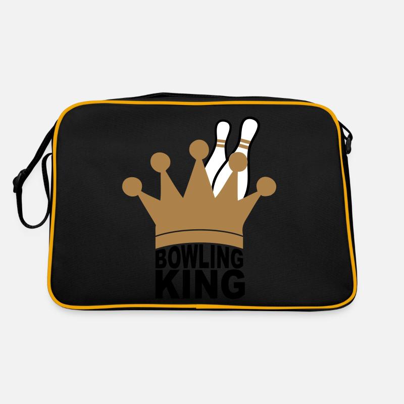 Bowling King Retro Tasche
