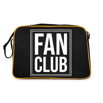 Fan Club - Retro Bag - black/gold - Back