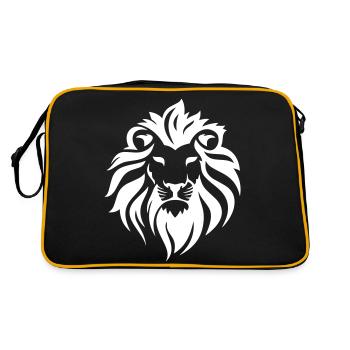 lion - Sac Retro - noir/or - Dos