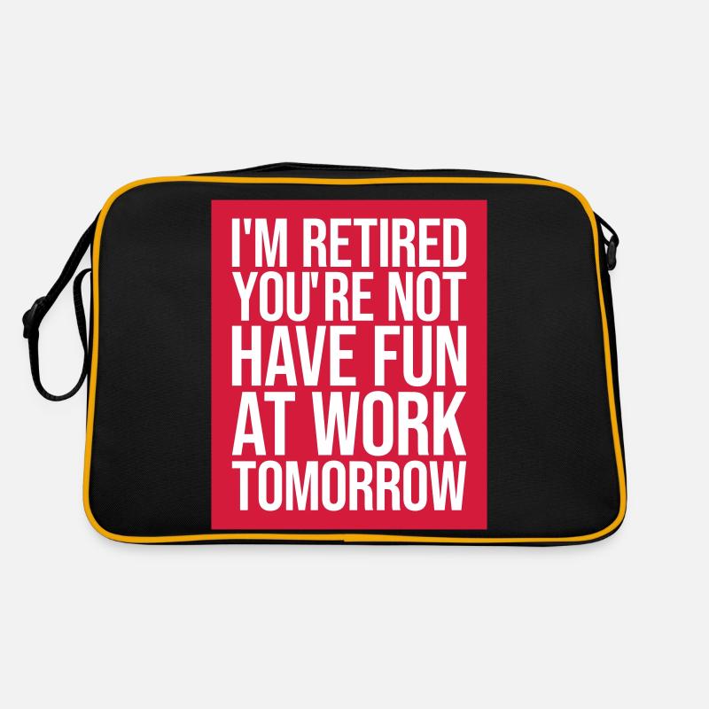have fun at work Retro Bag