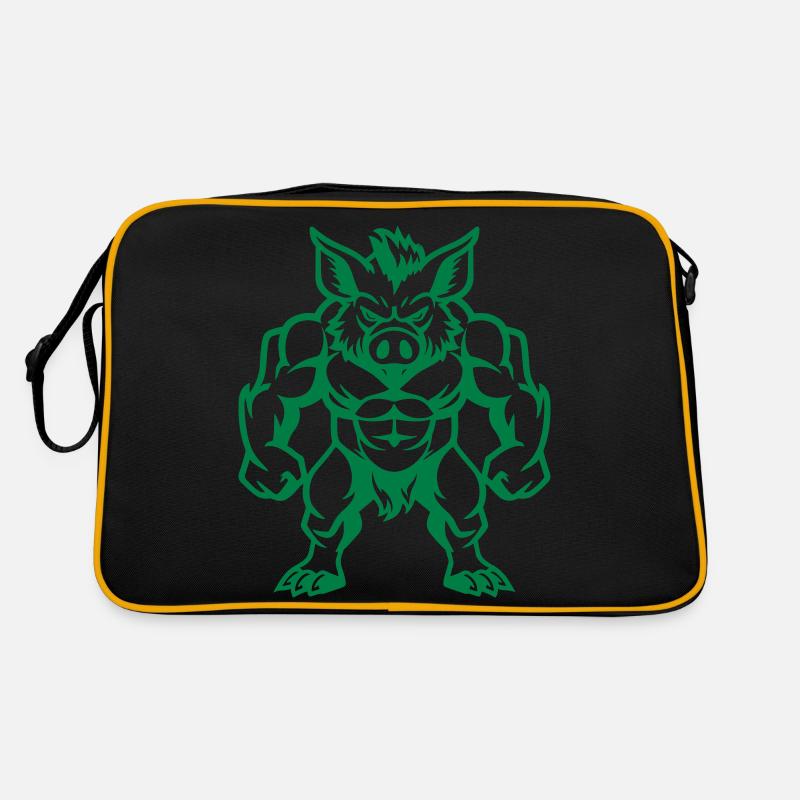 Bande dessinée Sanglier Sac Retro