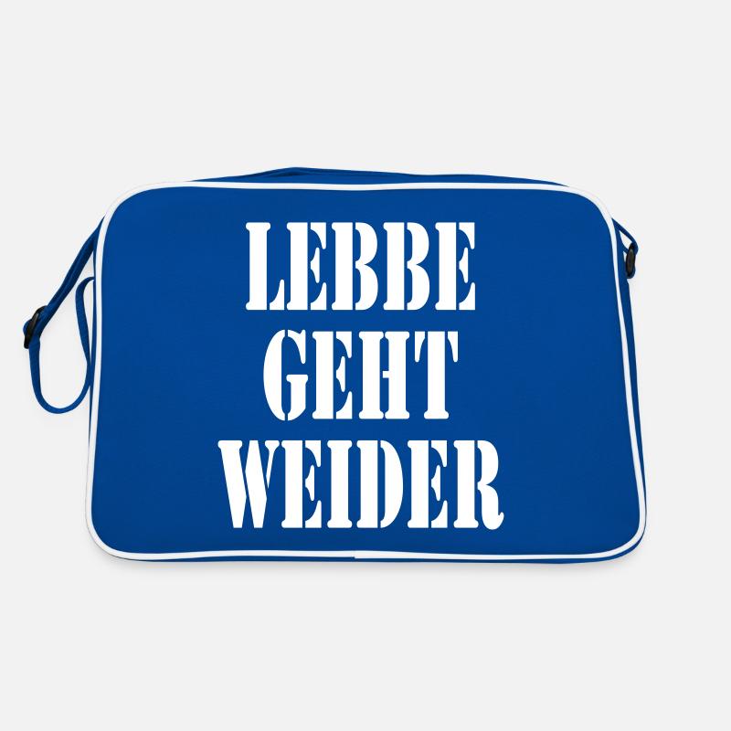 Lebbe geht weiter Retro Tasche