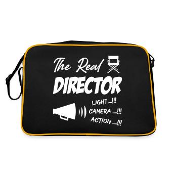 Trhe Real Director Light Camera Action - Retro Bag - black/gold - Back