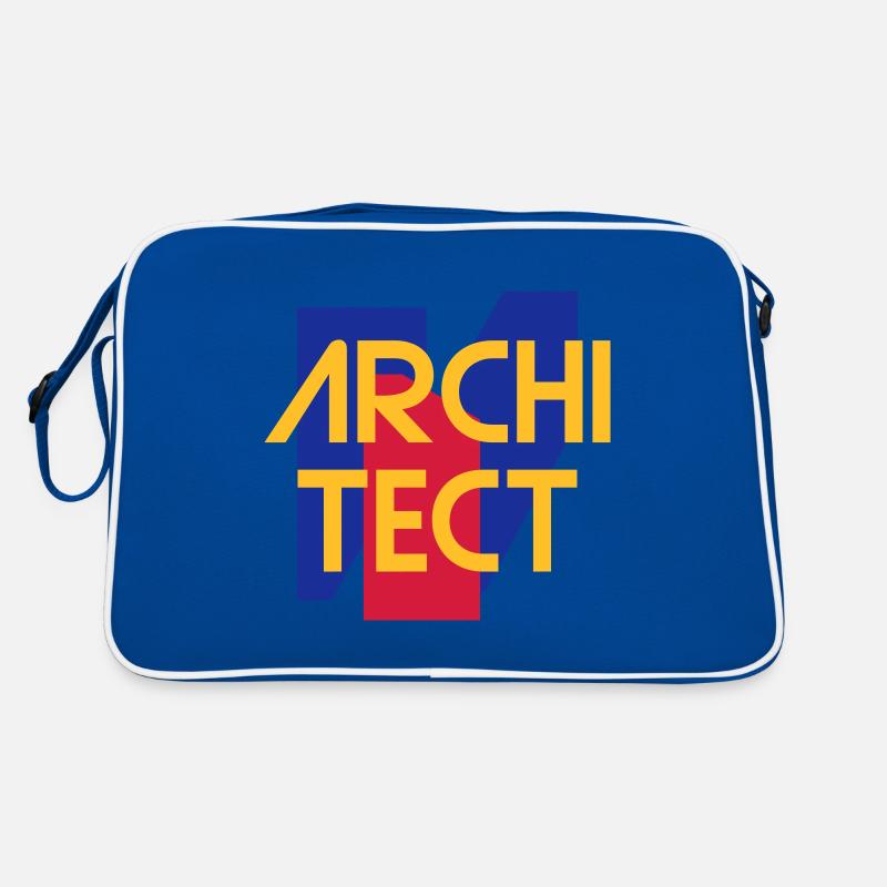 Architect (geometric figures) Retro Bag