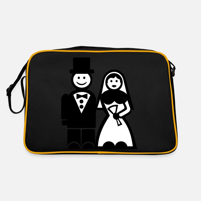 Hochzeit Retro Tasche