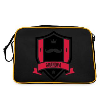 Grandpa - Sac Retro - noir/or - Dos