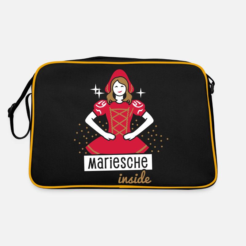 Fasching - Karneval - Garde - Tanzmarie - Text -3C Retro Tasche