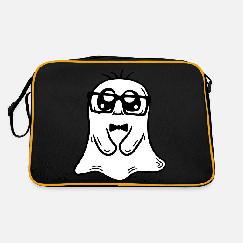 Kleiner Nerd Geist Comic Retro Tasche