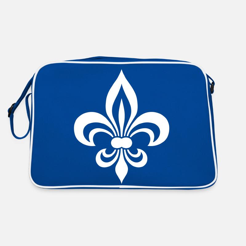 fleur de lys Sac Retro