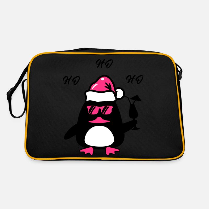 Noël du canard de plage Sac Retro
