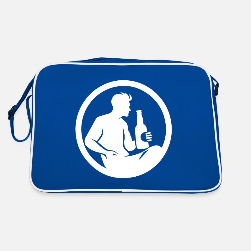 Silhouette de boisson Sac Retro