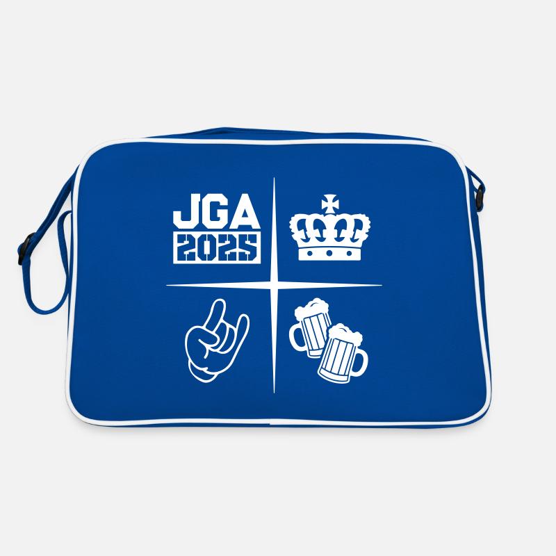 Jga 2025 Junggesellenabschied Bier Retro Tasche