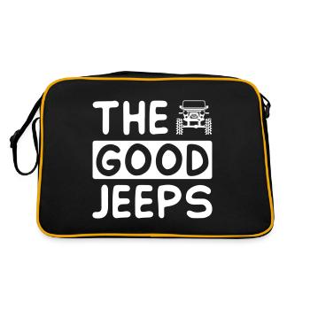 The Good Jeeps - Retro Bag - black/gold - Back