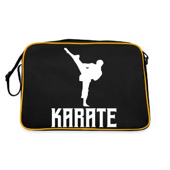 karate - Retro Bag - black/gold - Back