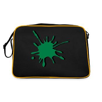 Goutte - Sac Retro - noir/or - Dos