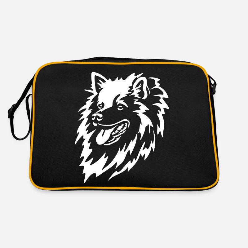 Spitz Kopf "Black Edition" Retro Tasche