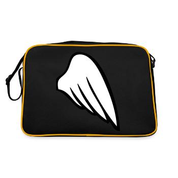 rightwing - Retro Bag - black/gold - Back