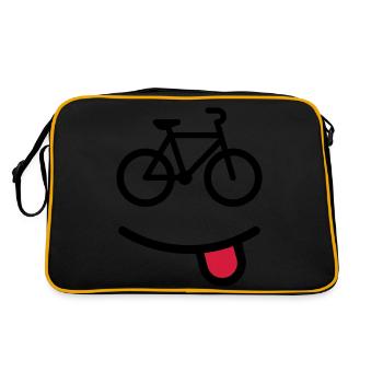 happy bike - Sac Retro - noir/or - Dos