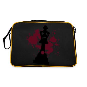 checkmate - Retro Bag - black/gold - Back