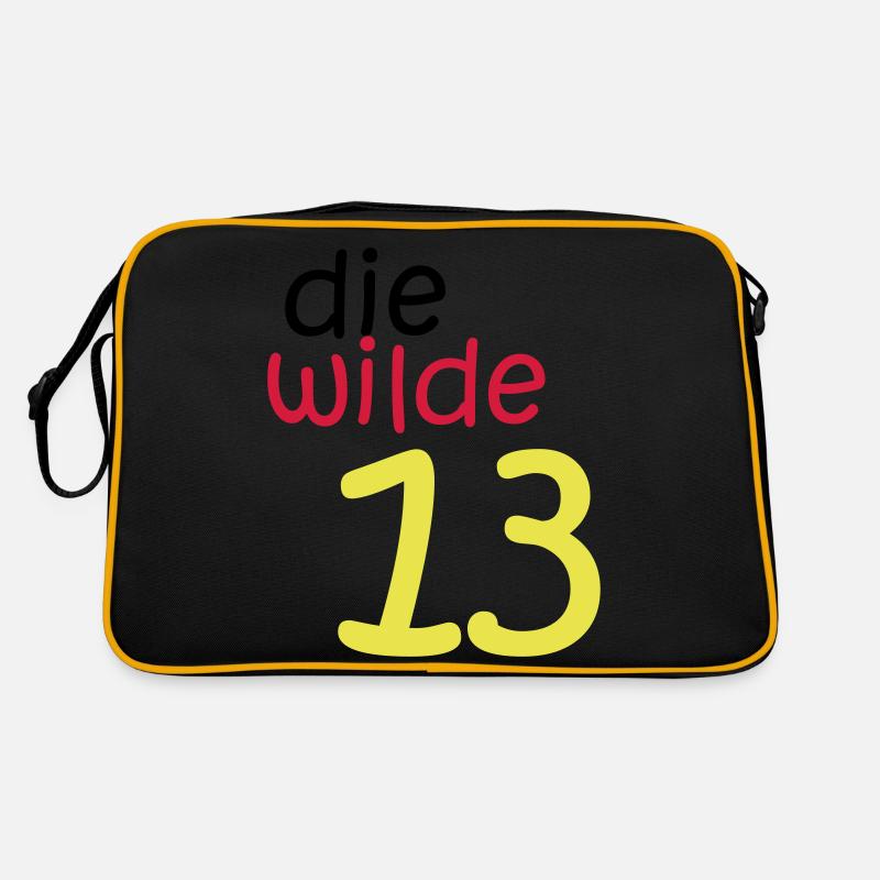 die wilde 13 Retro Tasche
