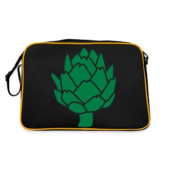 Artichoke - Retro Bag - black/gold - Back