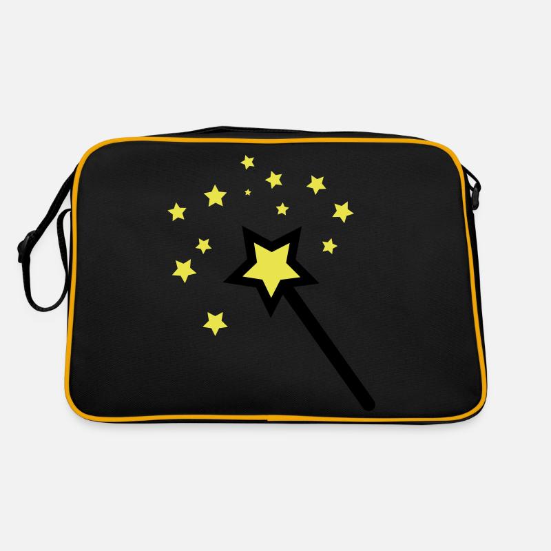 zauberstab Retro Tasche