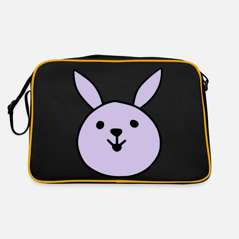 Mignon lapin rose Sac Retro