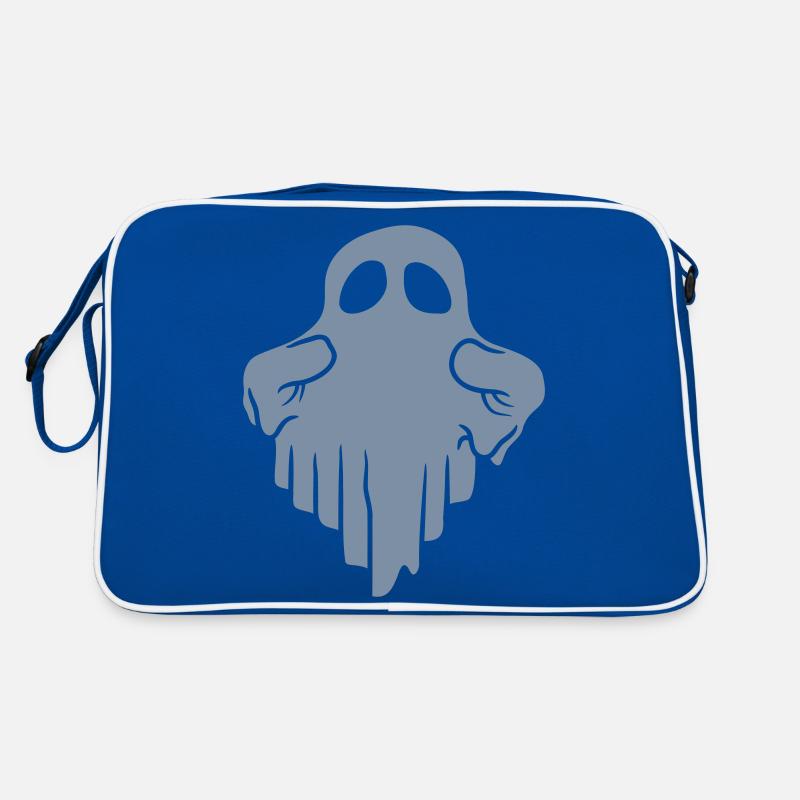 Horror lustiger schwebender Geist Retro Tasche